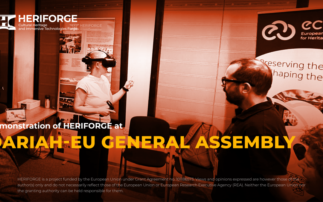 Demonstration of HERIFORGE at DARIAH-EU General Assembly