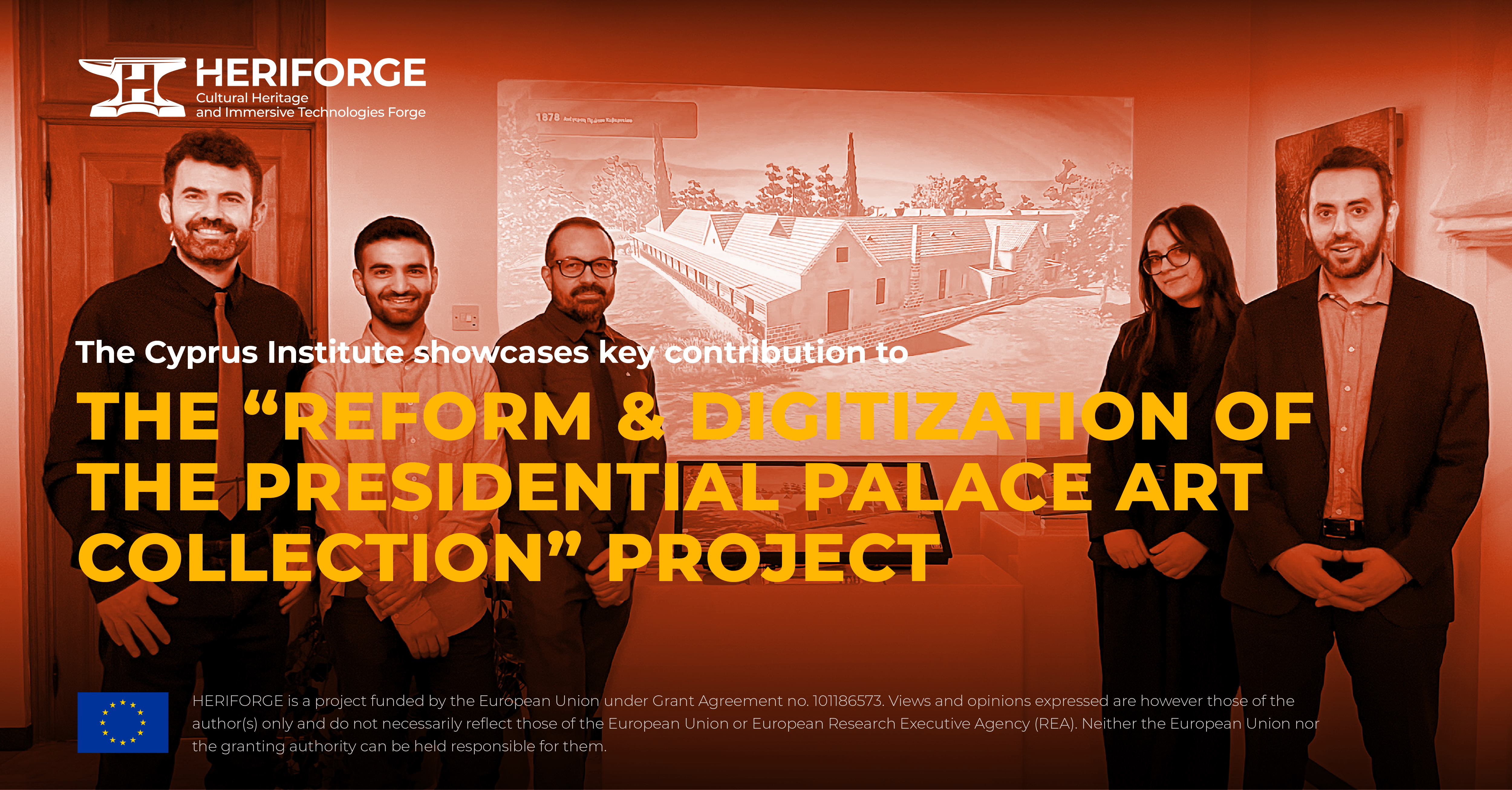 The Cyprus Institute showcases the key contribution to the “Reform & Digitization of the Presidential Palace Art Collection” project