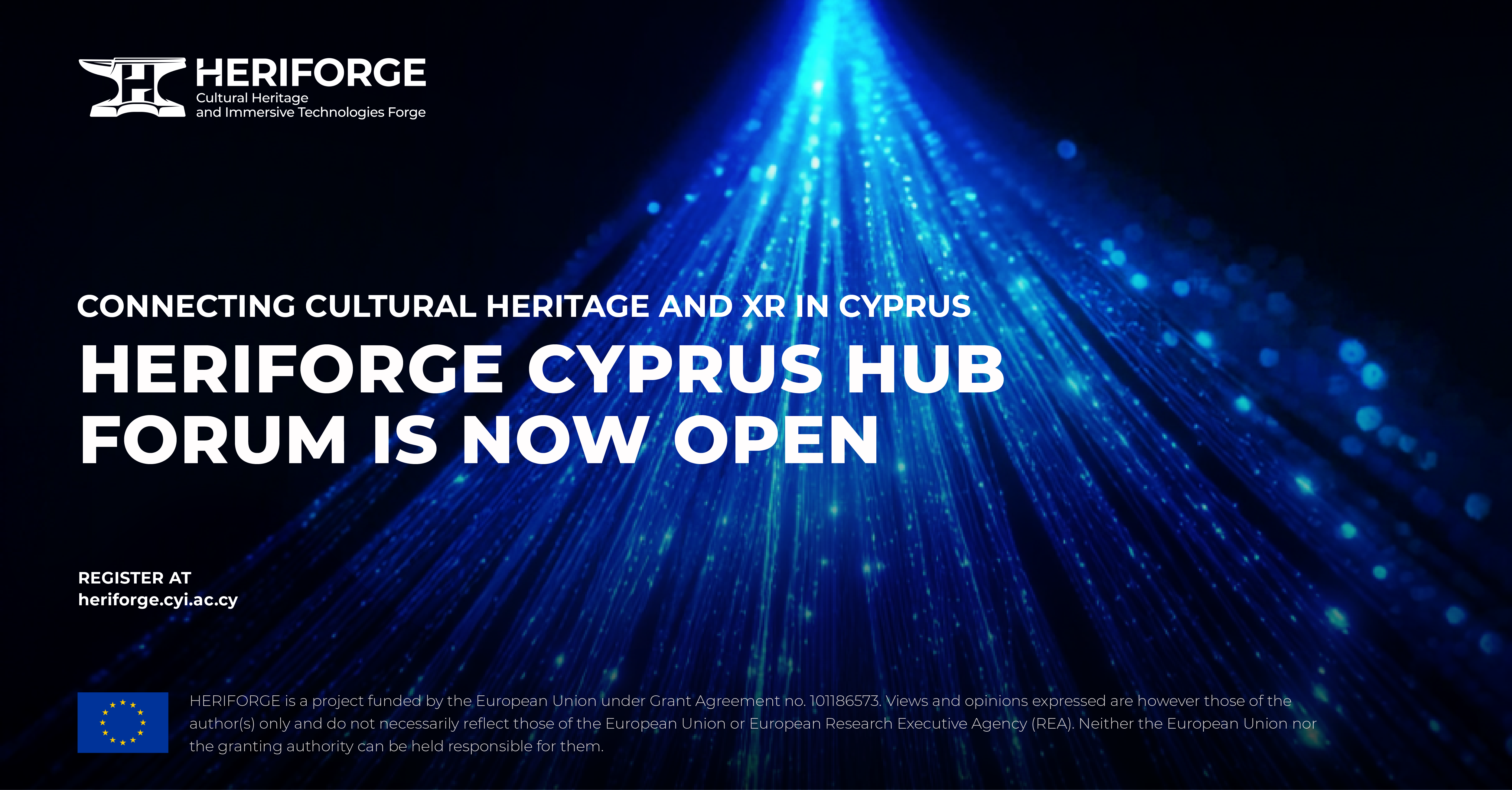 Conecting Cultural Heritage and XR in Cyprus HERIFORGE Cyprus Hub Forum is Now Open