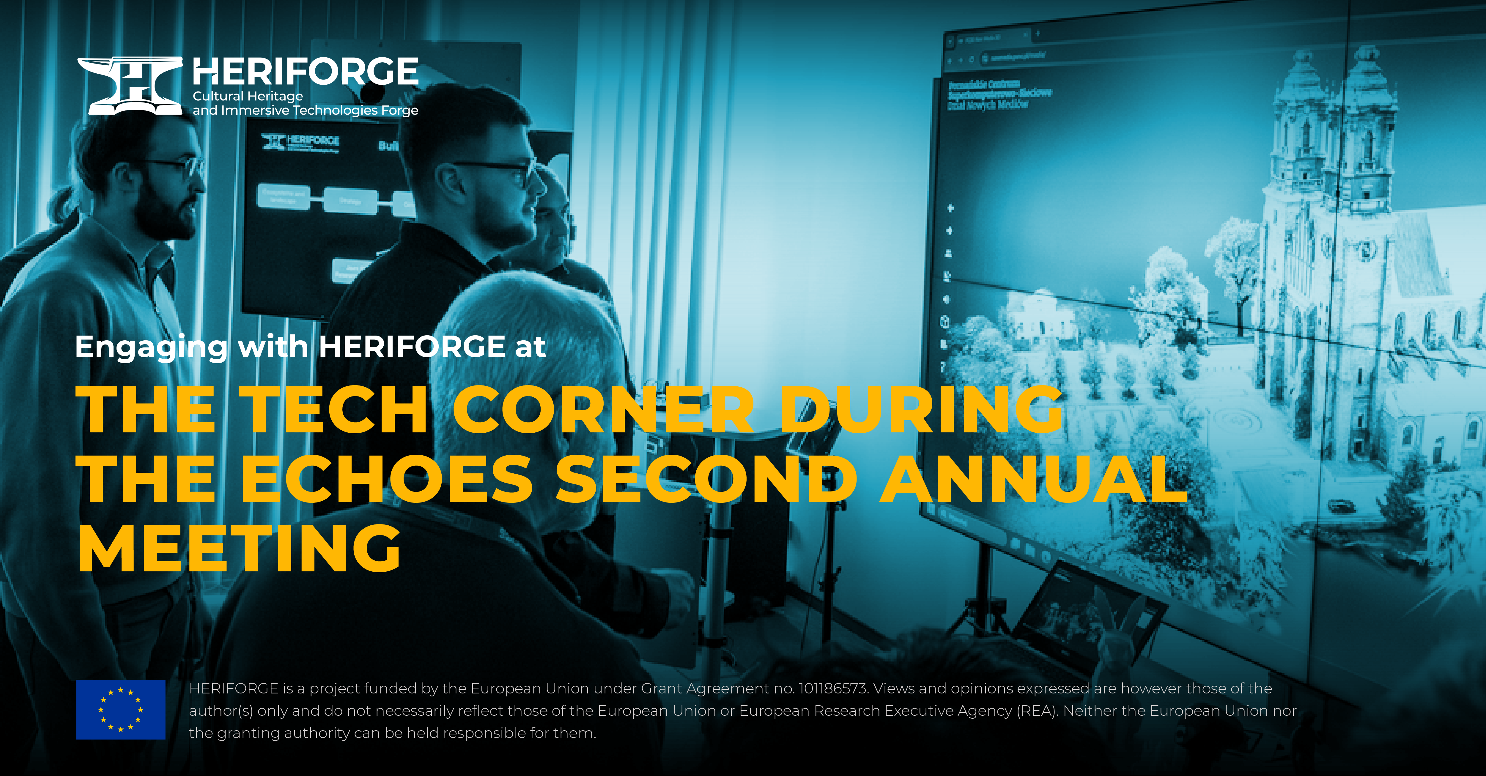 Engaging with HERIFORGE at the Tech Corner during the ECHOES Second Annual Meeting