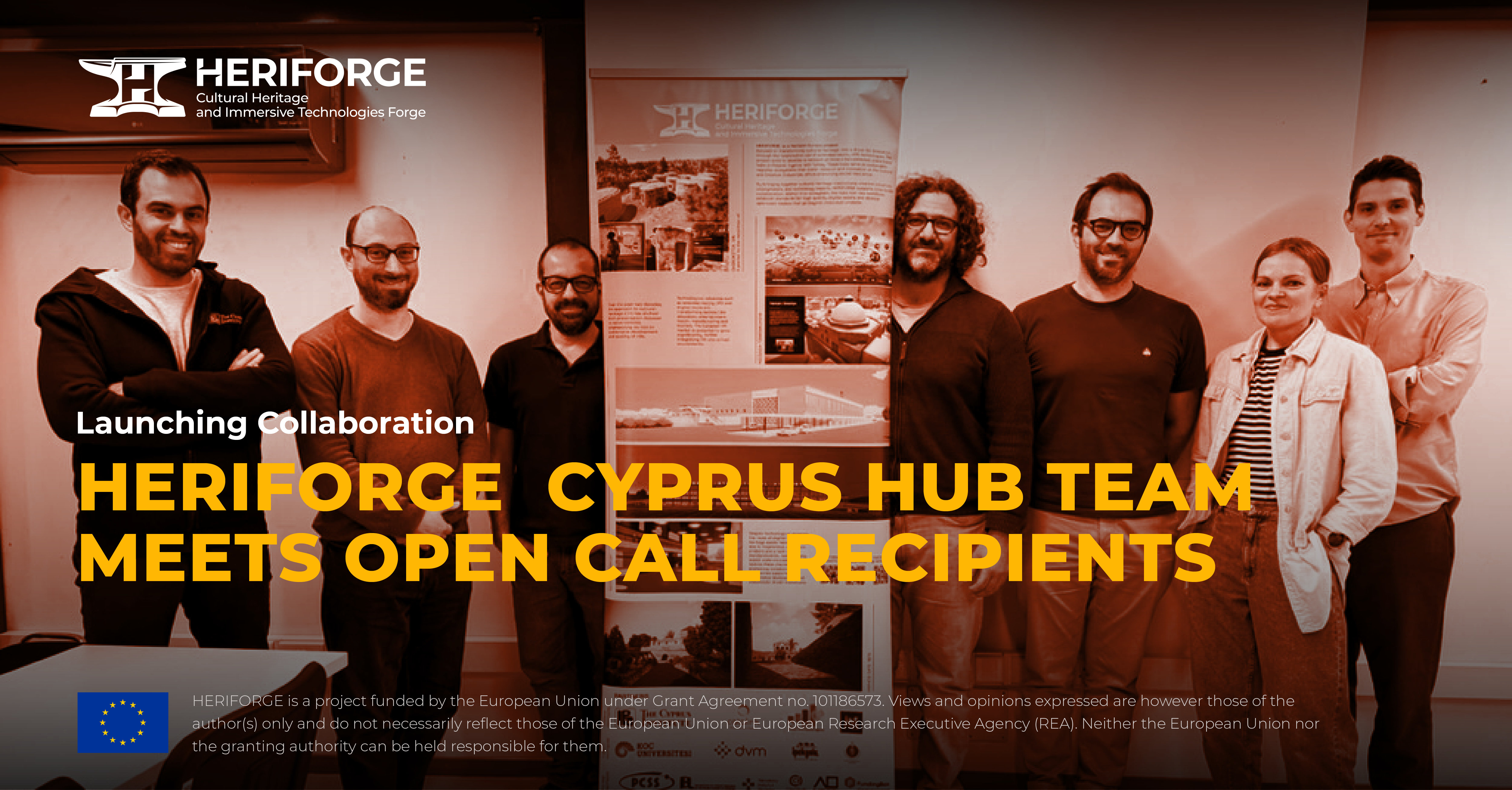 Launching Collaboration: HERIFORGE Cyprus Hub Team Meets Open Call Recipients