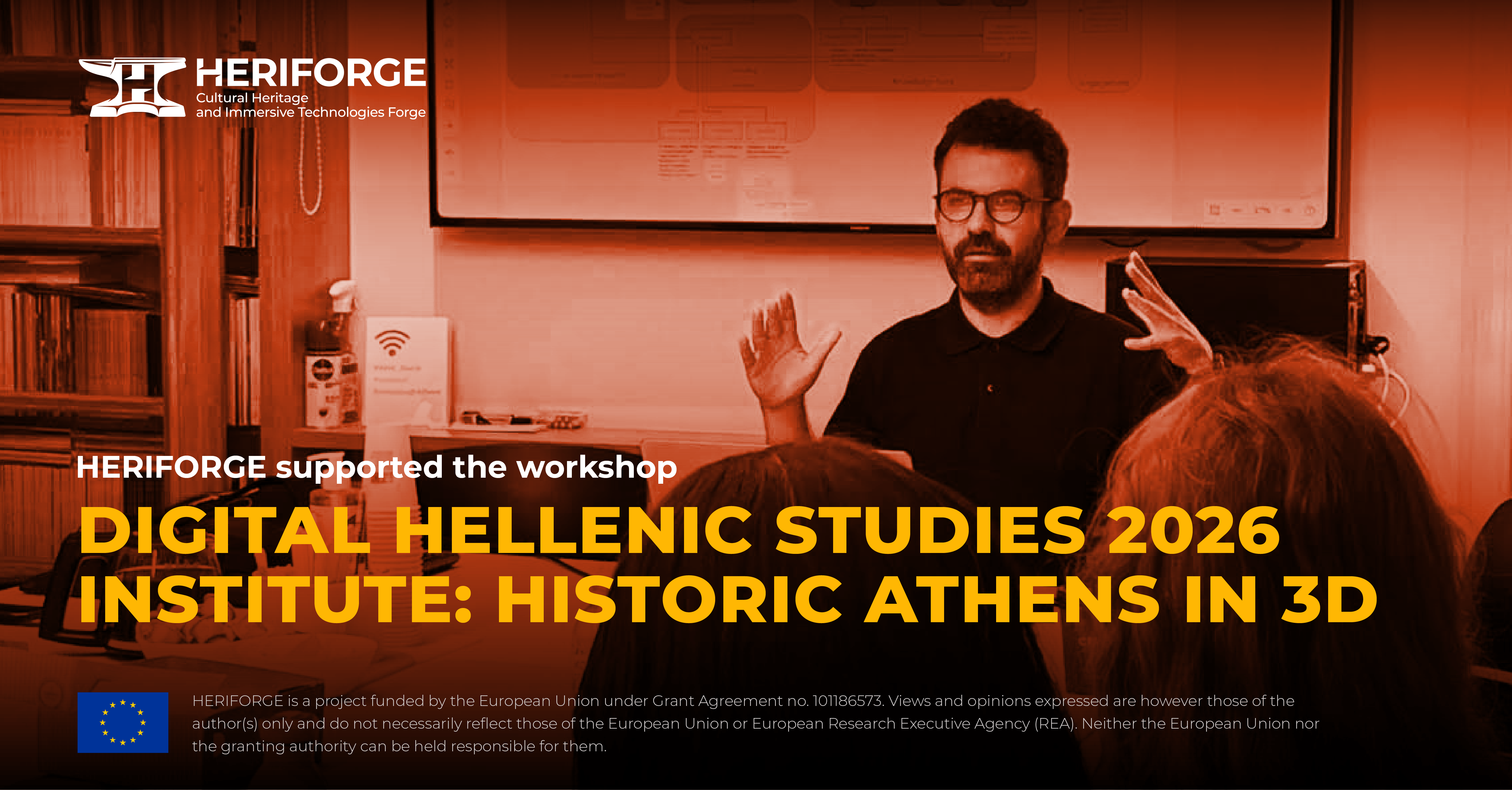 HERIFORGE supported the workshop Digital Hellenic Studies 2026 Institute: Historic Athens in 3D