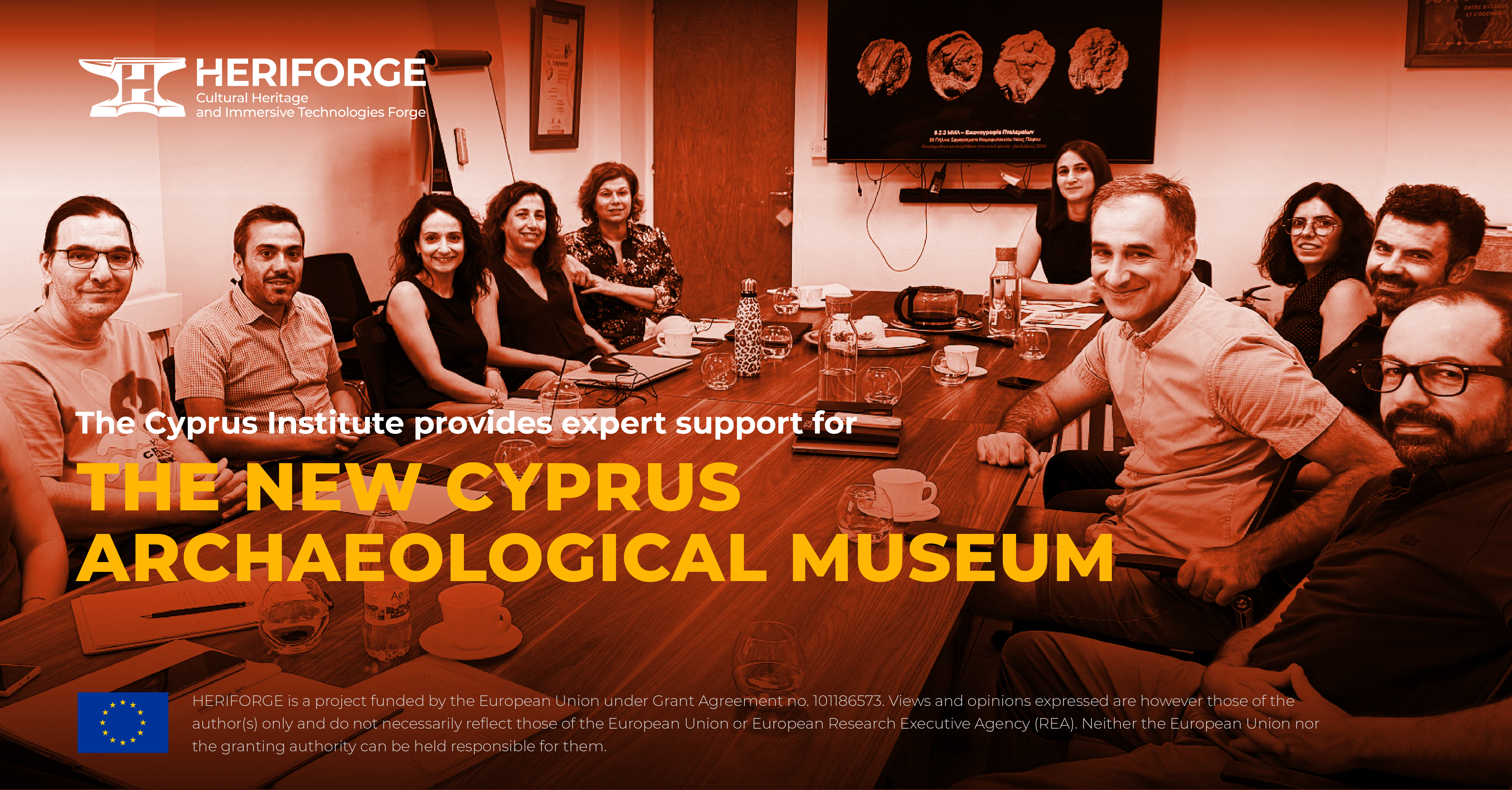The Cyprus Institute provides expert support for the new Cyprus Archaeological Museum