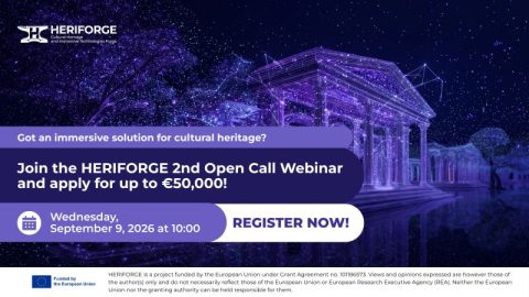 Heriforge 2nd Open Call Webinar